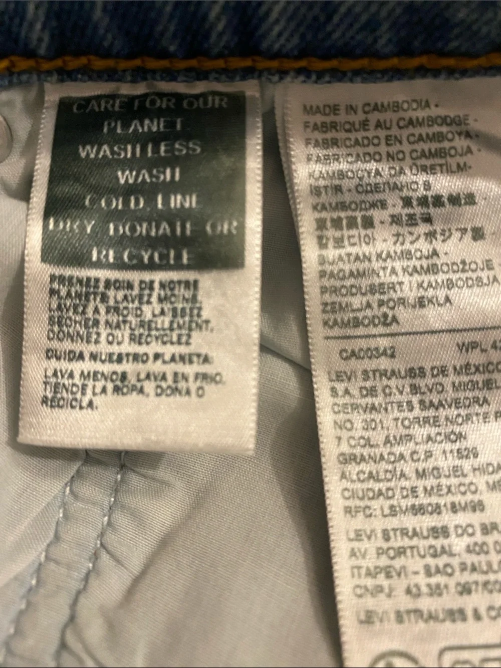 Levi's Light Wash Ribcage Straight Ankle Button Fly Premium Jeans Size 27